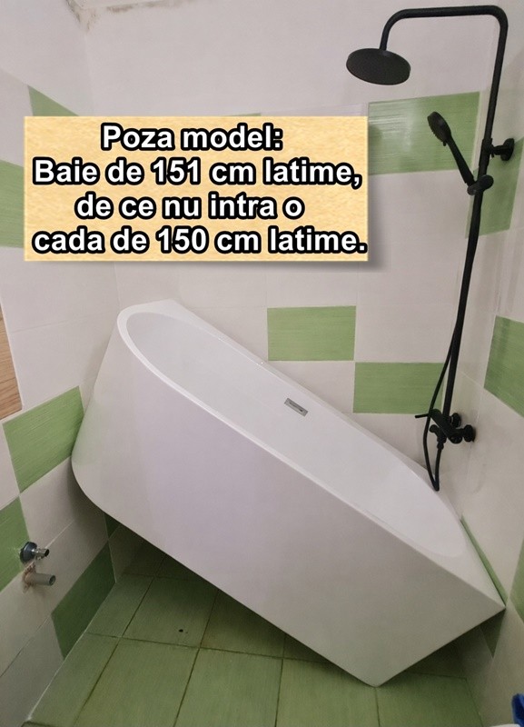 Cabina de dus - gama moderna - Freestanding