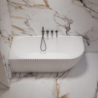 Cada freestanding lipita la perete 160x75 var. stanga