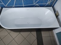 Cada freestanding lipita la perete 170x78 var. dreapta