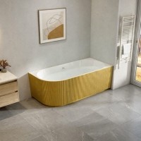 Cada freestanding lipita la perete 170x78 var. dreapta